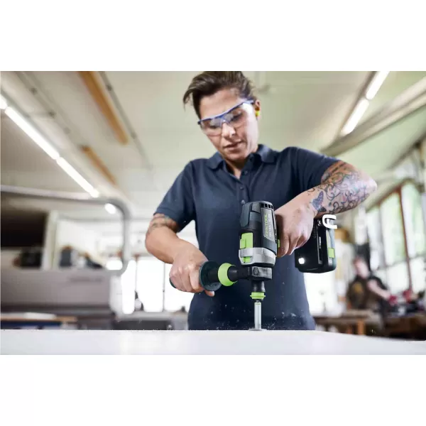 Aku příklepový vrtací šroubovák QUADRIVE TPC 18V bez aku I-Basic Festool 575604