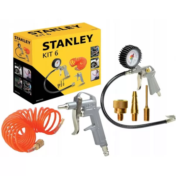 Sada příslušenství ke kompresorům 6dílná Stanley 9045717STN