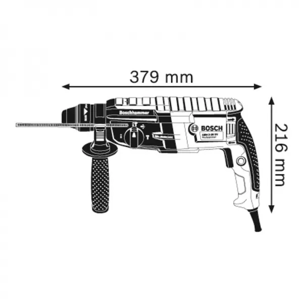 Kombinované kladivo s SDS-Plus Bosch GBH 2-28 Professional 0.611.267.501