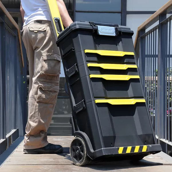 Stanley Rolling workshop s boxem a zásuvkou 1-79-206