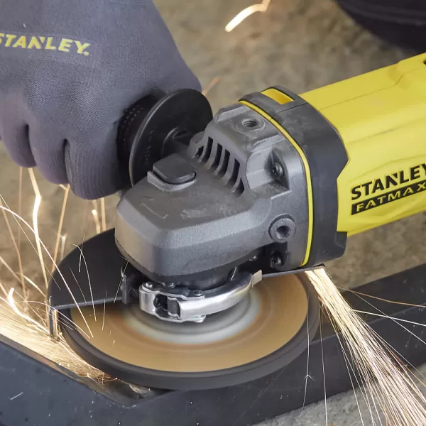 Aku úhlová bruska 125mm V20 18V bez aku Stanley FatMax SFMCG400B