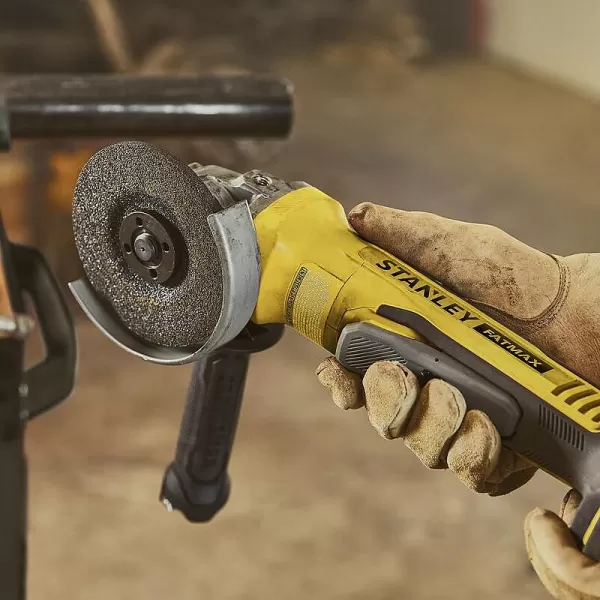 Aku úhlová bruska 125mm V20 18V bez aku Stanley FatMax SFMCG700B