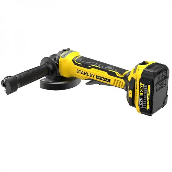 Aku úhlová bruska 125mm V20 18V 2x4,0Ah Stanley FatMax SFMCG700M2K