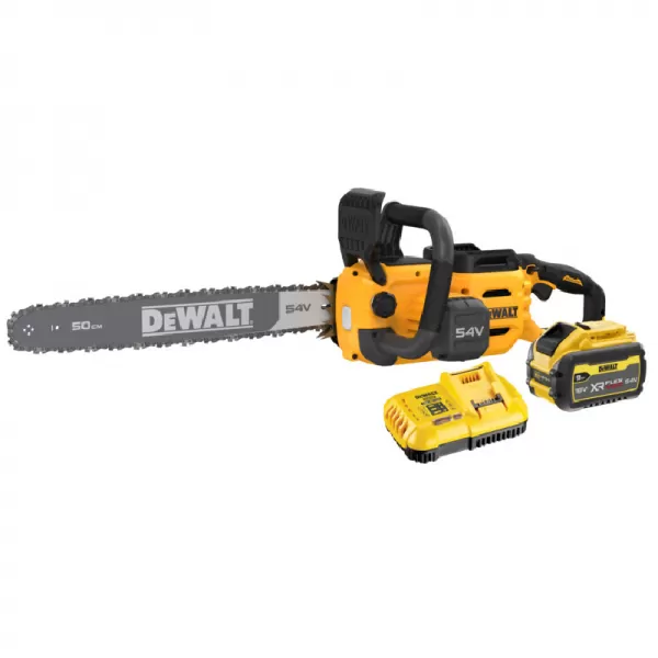 Aku řetězová pila 50 cm FLEXVOLT 54V 1x9,0Ah kufr pilník DeWALT DCMCS575X1