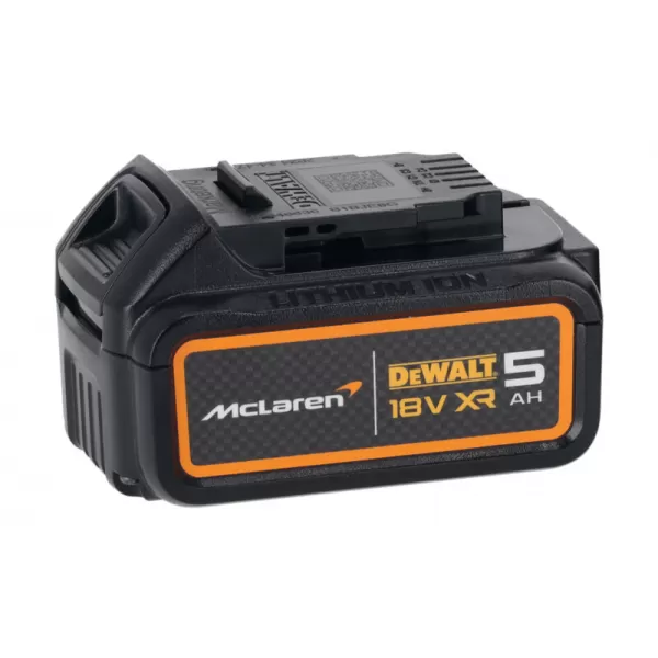 Aku příklepová vrtačka 18V/2x5,0Ah limitovaná edice McLaren DeWALT DCD85MP2T