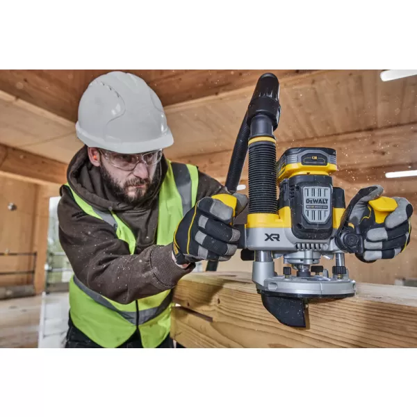 Aku bezuhlíková horní frézka 70mm 18V 2x5,0 Ah DeWALT POWERSTACK DCW620H2