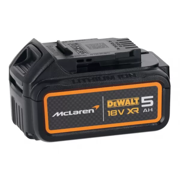 Kombosada aku nářadí 18V/2x5,0Ah limitovaná edice McLaren DeWALT DCK200MP2T