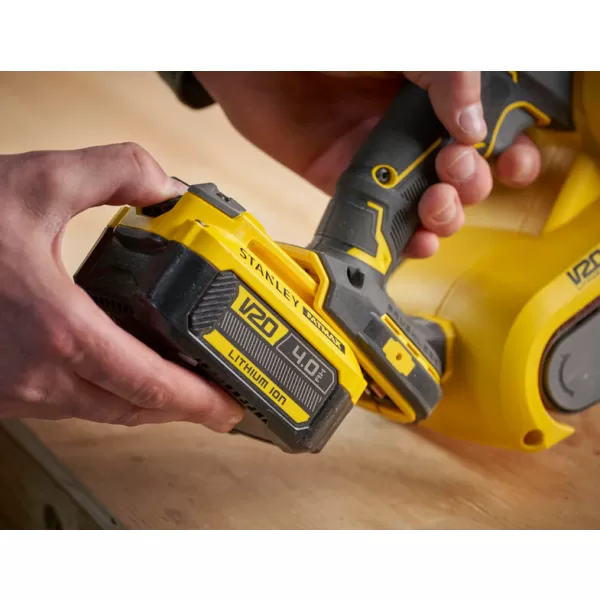 Aku pásová bruska V20 18V bez aku Stanley FatMax SFMCW223B