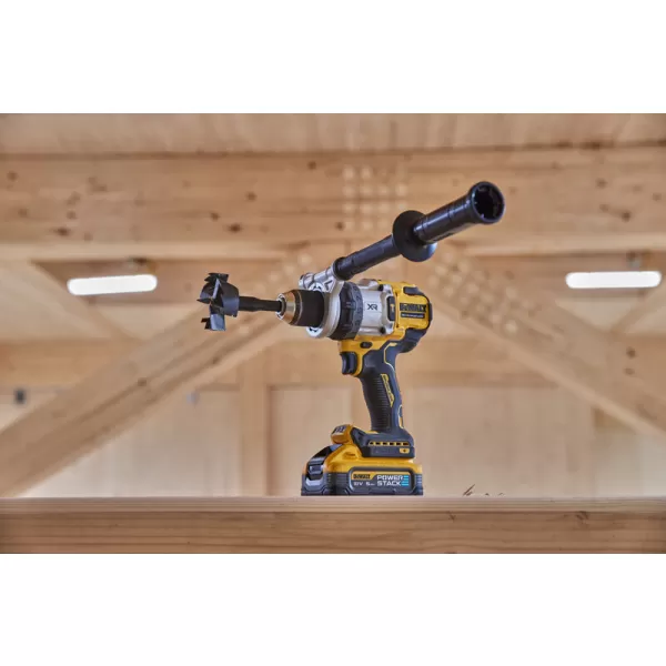 Aku bezuhlíková příklepová vrtačka 18V 2x5,0Ah DeWALT POWERSTACK DCD1007H2T