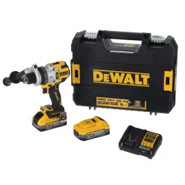 Aku bezuhlíková příklepová vrtačka 18V 2x5,0Ah DeWALT POWERSTACK DCD1007H2T