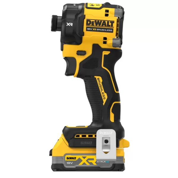 Aku bezuhlíkový hydraulický utahovák 1/4" 18V 2x1,7 Ah DeWALT POWERSTACK DCF870E2T