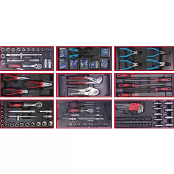 Montážní víceúčelový vozík s nářadím Holzmann WW 790W