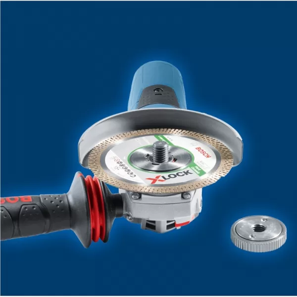 Aku úhlová bruska X-LOCK 18V bez aku Bosch GWX 18V-10 PSC Professional 0.601.7BO.800