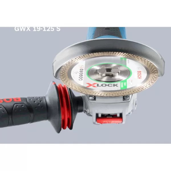 Aku úhlová bruska X-LOCK 18V bez aku Bosch GWX 18V-10 PSC Professional 0.601.7BO.800
